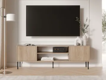 Claven Tv-bänk 183 cm - brun - Möbler - TV- & Mediamöbler - TV bänk & mediabänk