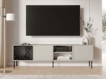 Claven Tv-bänk 201 cm - beige - Möbler - TV- & Mediamöbler - TV bänk & mediabänk