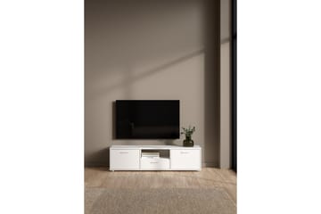 Cristian Tv-bänk 147 cm - Vit - Möbler - TV- & Mediamöbler - TV bänk & mediabänk