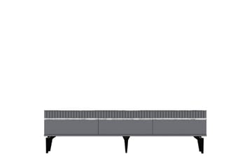 Defneia Tv-bänk 180 cm - Silver/Antracit - Möbler - TV- & Mediamöbler - TV bänk & mediabänk