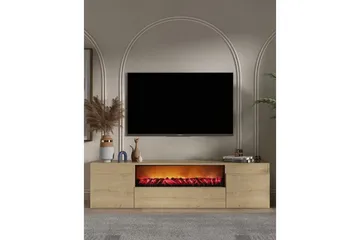 Deyron Tv-bänk 180 cm - Natur - Möbler - TV- & Mediamöbler - TV bänk & mediabänk