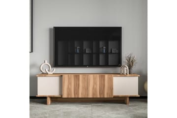 Diannare Tv-bänk 180 cm - Beige/Mediumfärgat trä - Möbler - TV- & Mediamöbler - TV bänk & mediabänk