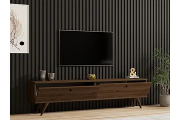 Djarhint Tv-bänk 160 cm - Valnöt - Möbler - TV- & Mediamöbler - TV bänk & mediabänk