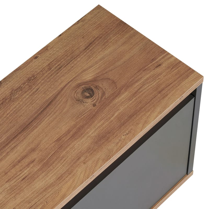 Domar Tv-bänk 160 cm - Antracit, Atlantic pine - Möbler - TV- & Mediamöbler - TV bänk & mediabänk