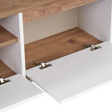 Domar Tv-bänk 160 cm - Atlantic pine, vit - Möbler - TV- & Mediamöbler - TV bänk & mediabänk