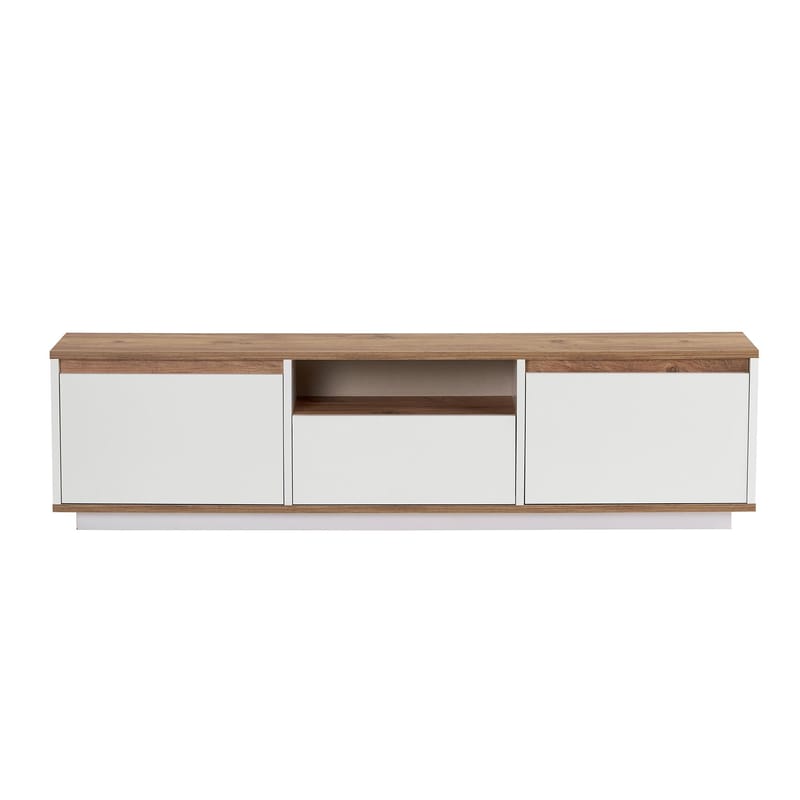 Domar Tv-bänk 160 cm - Atlantic pine, vit - Möbler - TV- & Mediamöbler - TV bänk & mediabänk