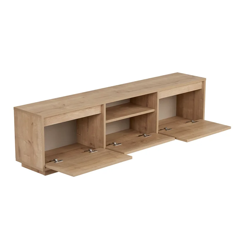 Domar Tv-bänk 160 cm - Sapphire oak - Möbler - TV- & Mediamöbler - TV bänk & mediabänk