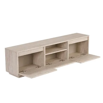 Domar Tv-bänk 160 cm - Travertin - Möbler - TV- & Mediamöbler - TV bänk & mediabänk