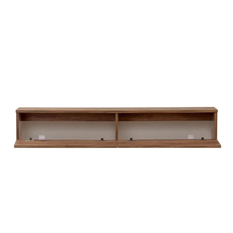 Dovren TV-bänk 140x25x25 cm - Atlantic Pine - Möbler - TV- & Mediamöbler - TV-hylla