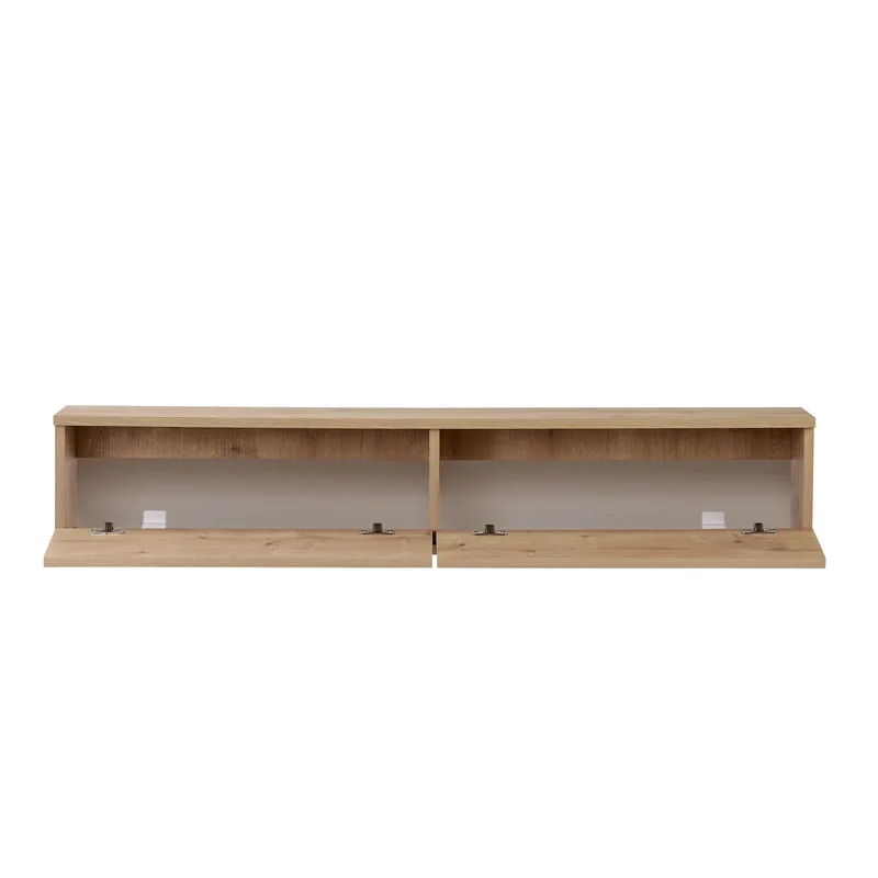 Dovren TV-bänk 140x25x25 cm - Sapphire Oak - Möbler - TV- & Mediamöbler - TV-hylla