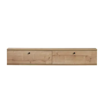 Dovren TV-bänk 140x25x25 cm - Sapphire Oak - Möbler - TV- & Mediamöbler - TV-hylla
