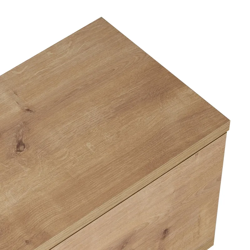 Dovren TV-bänk 140x25x25 cm - Sapphire Oak - Möbler - TV- & Mediamöbler - TV-hylla