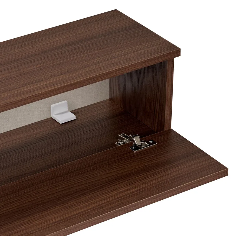Dovren TV-bänk 140x25x25 cm - Valnöt - Möbler - TV- & Mediamöbler - TV-hylla