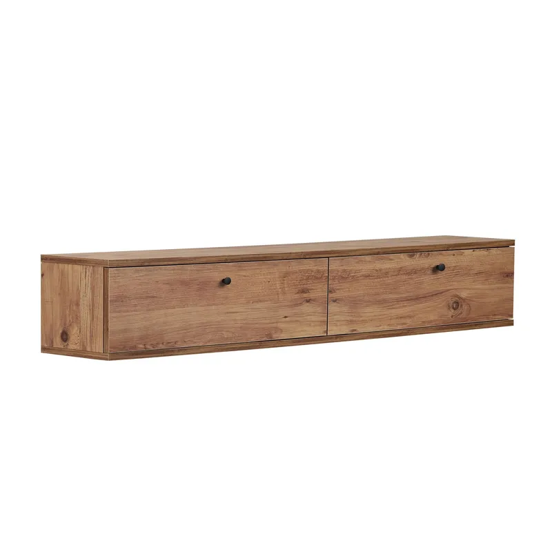 Dovren TV-bänk 160x25x25 cm - Atlantic Pine - Möbler - TV- & Mediamöbler - TV-hylla