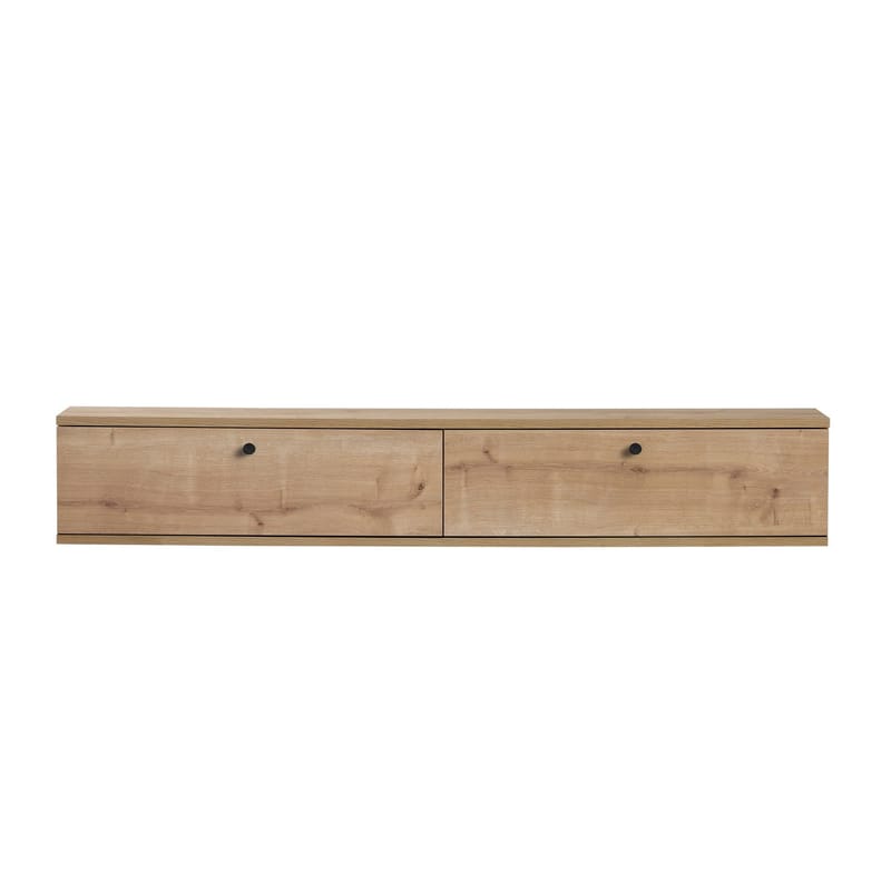 Dovren TV-bänk 160x25x25 cm - Sapphire Oak - Möbler - TV- & Mediamöbler - TV-hylla