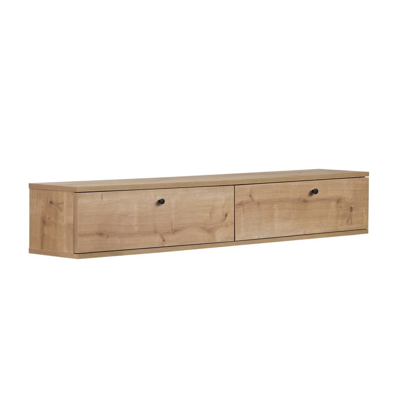 Dovren TV-bänk 160x25x25 cm - Sapphire Oak - Möbler - TV- & Mediamöbler - TV-hylla