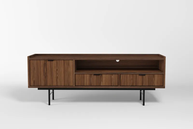 Dravo Tv-Bänk 150 cm - Warmia valnöt - Möbler - TV- & Mediamöbler - TV bänk & mediabänk