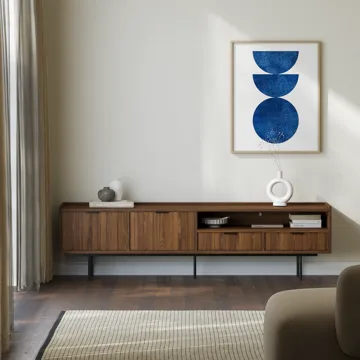 Dravo Tv-Bänk 200 cm - Warmia valnöt - Möbler - TV- & Mediamöbler - TV bänk & mediabänk