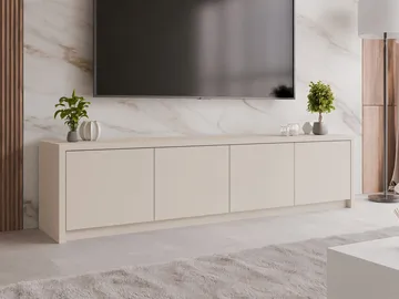 Driva Tv-bänk 198 cm - beige - Möbler - TV- & Mediamöbler - TV bänk & mediabänk