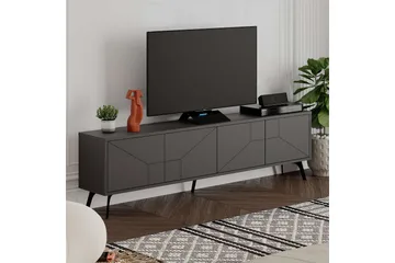 Dune Tv-bänk 180 cm - Antracit - Möbler - TV- & Mediamöbler - TV bänk & mediabänk