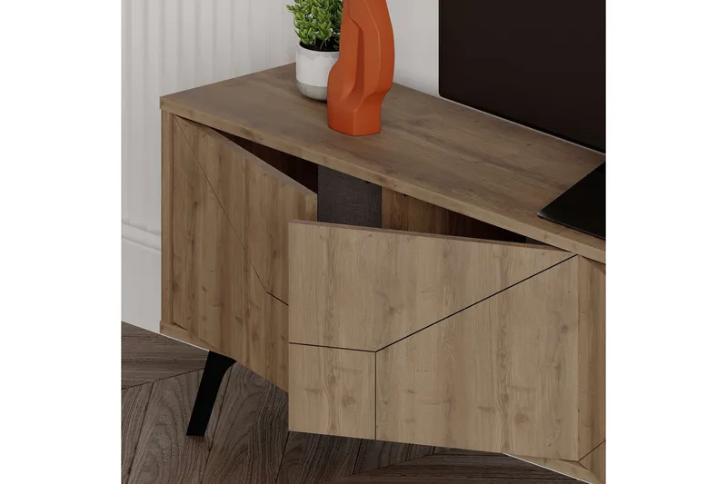 Dune Tv-bänk 180 cm - Brun - Möbler - TV- & Mediamöbler - TV bänk & mediabänk