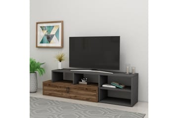 Durusu Tv-bänk 120 cm - Ljusbrun/Antracit - Möbler - TV- & Mediamöbler - TV bänk & mediabänk
