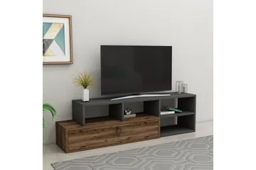 Durusu Tv-bänk 120 cm - Ljusbrun/Antracit - Möbler - TV- & Mediamöbler - TV bänk & mediabänk