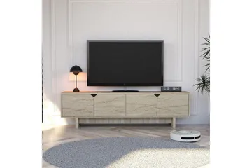 Edrion Tv-bänk 180 cm - Travertine - Möbler - TV- & Mediamöbler - TV bänk & mediabänk