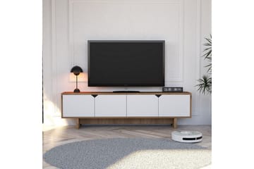 Edrion Tv-bänk 180 cm - Vit - Möbler - TV- & Mediamöbler - TV bänk & mediabänk