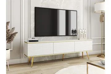 Edson Tv-bänk 175 cm - Vit - Möbler - TV- & Mediamöbler - TV bänk & mediabänk