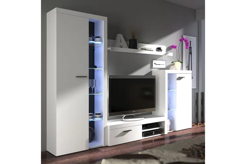 Eirwen Tv-möbelset - Vit - Möbler - TV- & Mediamöbler - TV-möbelset