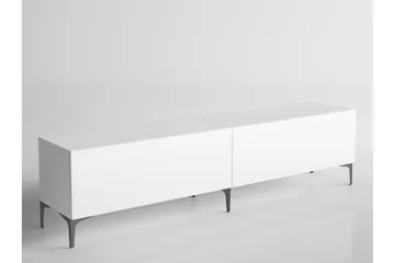 Elspet Tv-bänk 200 cm - Vit - Möbler - TV- & Mediamöbler - TV bänk & mediabänk