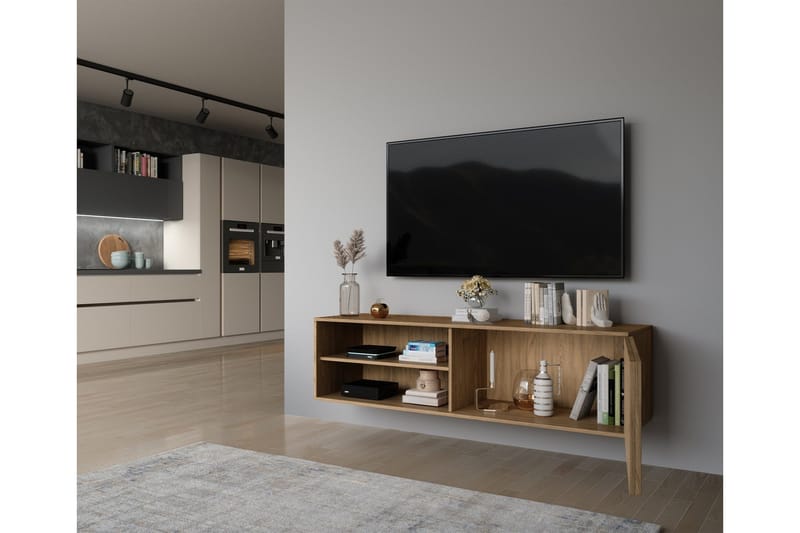 Entsian Tv-bänk 40x40 cm - Brun - Möbler - TV- & Mediamöbler - TV bänk & mediabänk