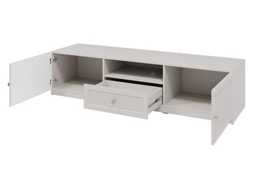 Fayric Tv-bänk 180 cm - Beige - Möbler - TV- & Mediamöbler - TV bänk & mediabänk
