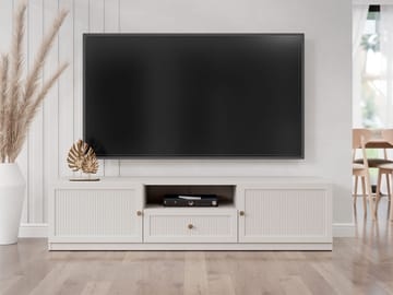 Fayric Tv-bänk 180 cm - Beige - Möbler - TV- & Mediamöbler - TV bänk & mediabänk