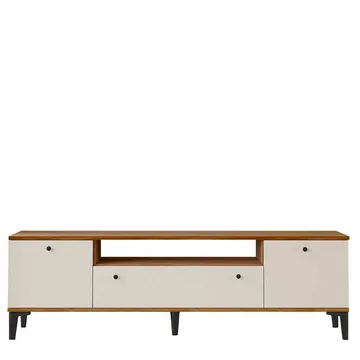 Fenvik TV-bänk 180x55x44,5 cm - Valnöt - Möbler - TV- & Mediamöbler - TV bänk & mediabänk