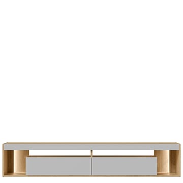 Fiorea Tv-bänk 200 cm - Brun och grå - Möbler - TV- & Mediamöbler - TV bänk & mediabänk
