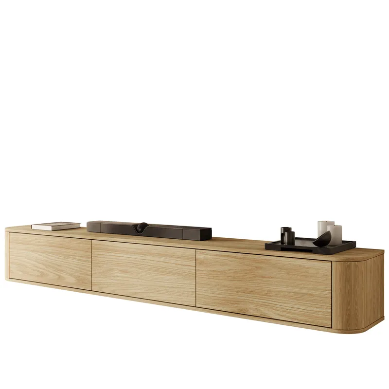 Fjora Tv-bänk 200 cm - Ljusbrun - Möbler - TV- & Mediamöbler - TV bänk & mediabänk