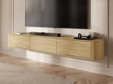 Fjora Tv-bänk 200 cm - Ljusbrun - Möbler - TV- & Mediamöbler - TV bänk & mediabänk