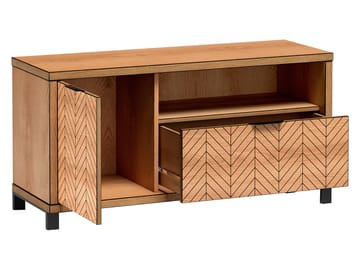 Fonti Tv-bänk 118 cm - Brun|svart - Möbler - TV- & Mediamöbler - TV bänk & mediabänk