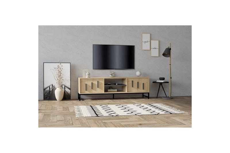 Form Tv-bänk 160 cm - Natur - Möbler - TV- & Mediamöbler - TV bänk & mediabänk