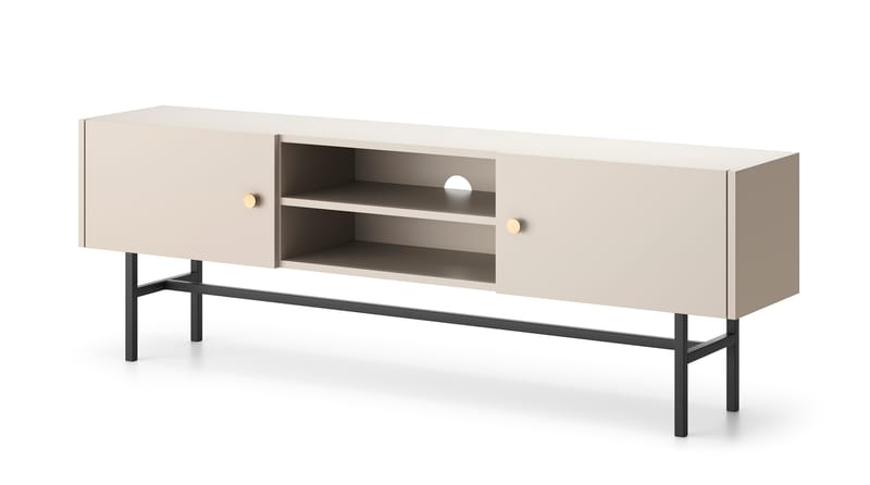 Francisca Tv-bänk 155 cm - Cashmere - Möbler - TV- & Mediamöbler - TV bänk & mediabänk