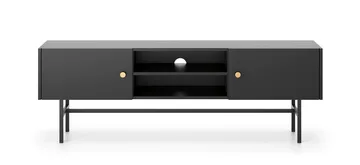 Francisca Tv-bänk 155 cm - Svart - Möbler - TV- & Mediamöbler - TV bänk & mediabänk