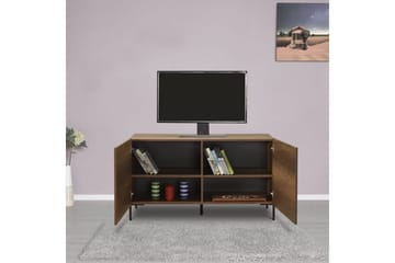 Galnor Tv-bänk 120 cm - Mediumfärgat trä - Möbler - TV- & Mediamöbler - TV bänk & mediabänk