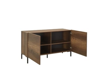 Galnor Tv-bänk 120 cm - Mediumfärgat trä - Möbler - TV- & Mediamöbler - TV bänk & mediabänk