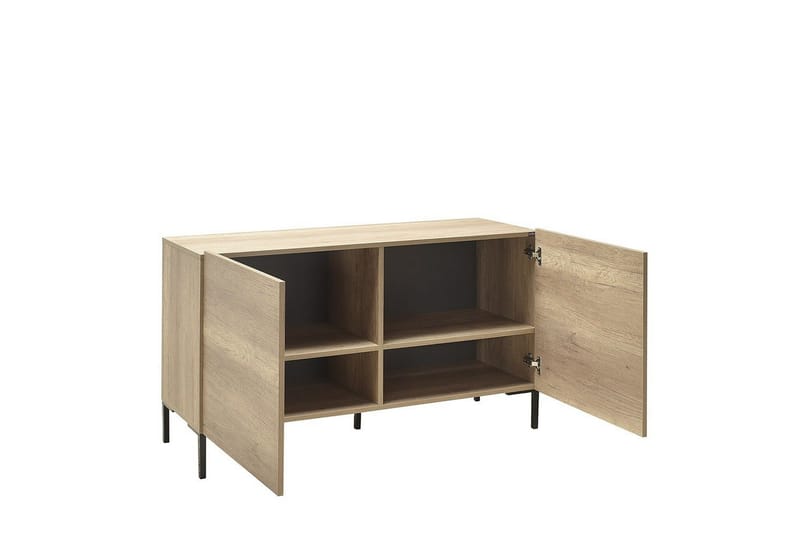 Galnor Tv-bänk 120 cm - Taupe - Möbler - TV- & Mediamöbler - TV bänk & mediabänk