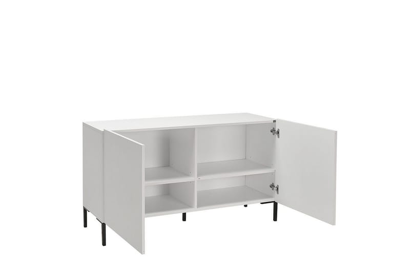 Galnor Tv-bänk 120 cm - Vit - Möbler - TV- & Mediamöbler - TV bänk & mediabänk