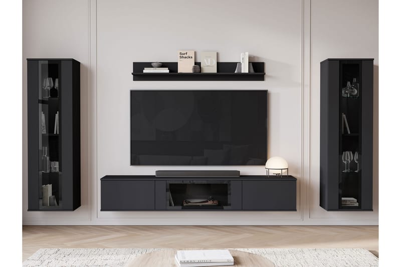 Gamal Tv-möbelset, Grå