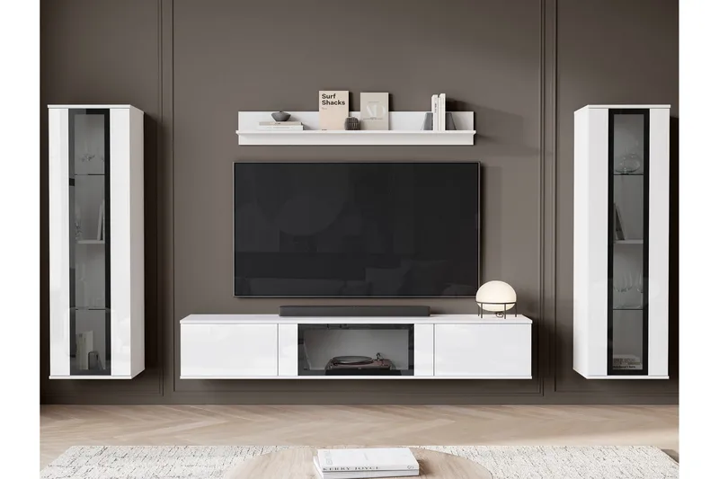 Gamal Tv-möbelset, Rosa