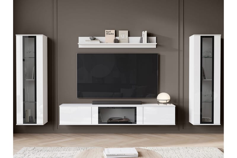 Gamal Tv-möbelset, Rosa